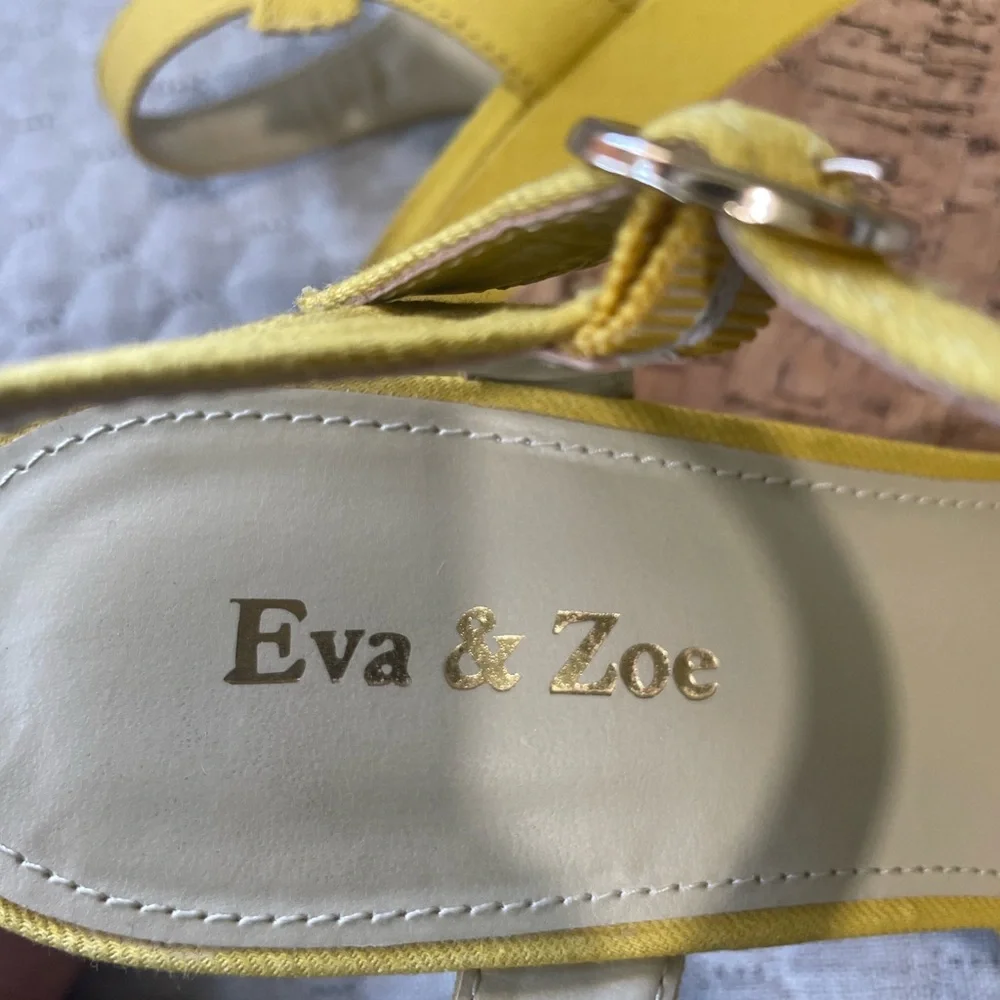 Chic Yellow Sandals with Adjustable Strap